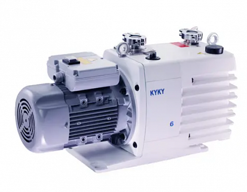 Фото Пластинчато-роторный насос KYKY RV4 (4 л/с, 4×10⁻² Па). Течеискатели и вакуумные насосы. Датчики.