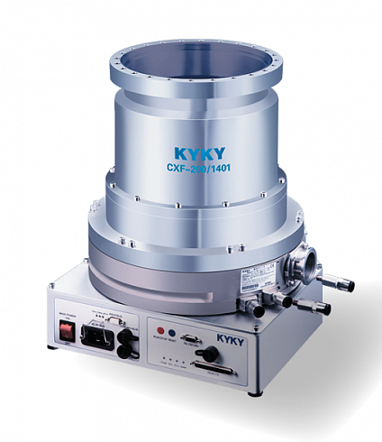 Фото Турбомолекулярный насос KYKY CXF-200/1401 на магнитном подвесе (1280 л/с, 1×10⁻⁸ Па). Течеискатели и вакуумные насосы. Датчики.